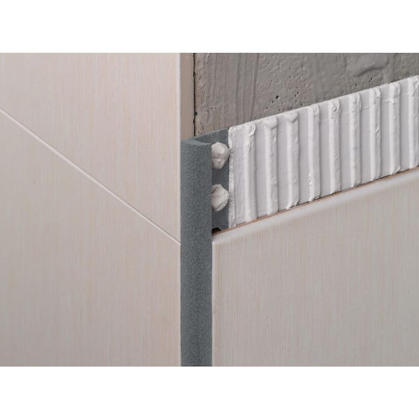 EMAC Novocanto Maxi Graphite 5/16 in. x 98-1/2 in. Composite Tile