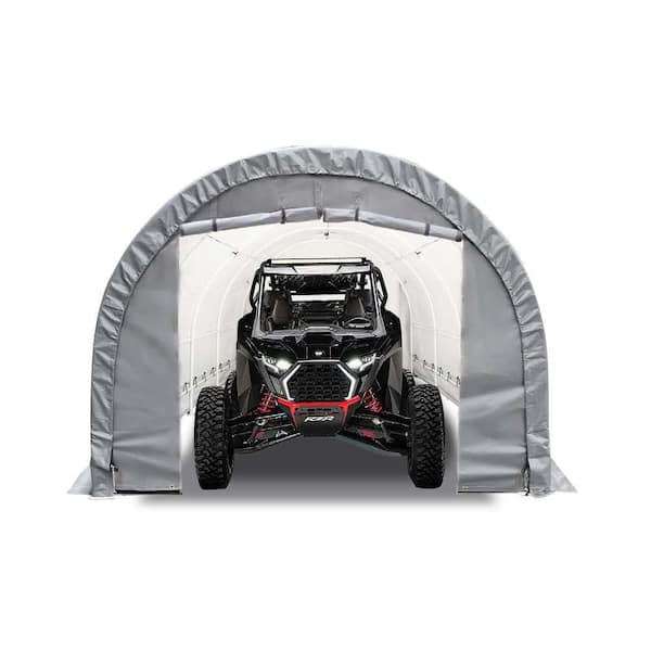 toru garage brand × BALLISTICS 『ガロン＆カバー』 King Canopy 10 ft. W x 20 ft. D Dome Storage Garage G10208 - The