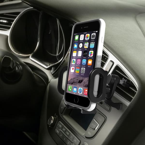 Macally Adjustable Automobile Cup Holder Phone Mount for iPhone 7 7 Plus