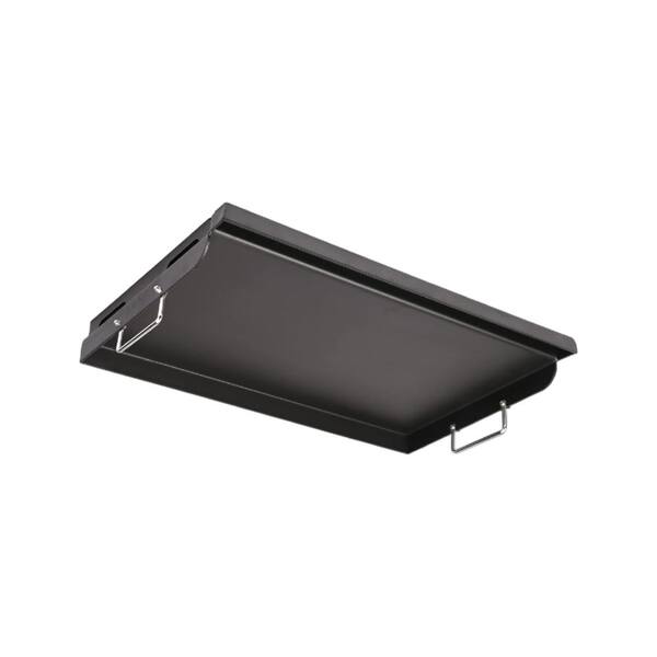 16 in. H Polished Finish Iron Black Cooking Accessory for Gas Grills