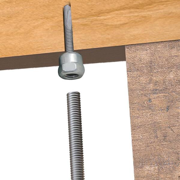 HELPMATE - Threaded Rod M8x330mm In A2 Stainless Steel - Set Of 2 Fully Threaded Metric Threaded Rod - DIN 976 Grub Screw Silver - View #11