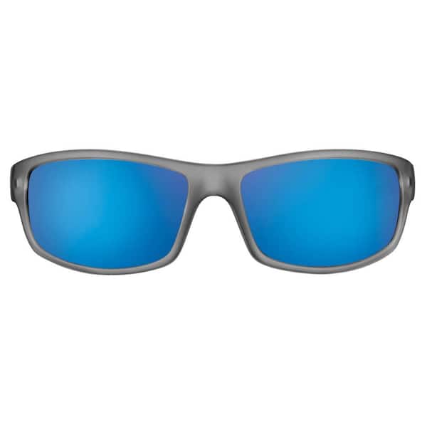 Shadedeye Black Square Polarized Sunglasses 85946-16 - The Home Depot