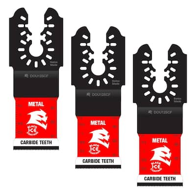 DIABLO 1-1/4 in. AMPED Steel Demon Universal Fit Carbide Teeth Oscillating Tool Blades for Metal