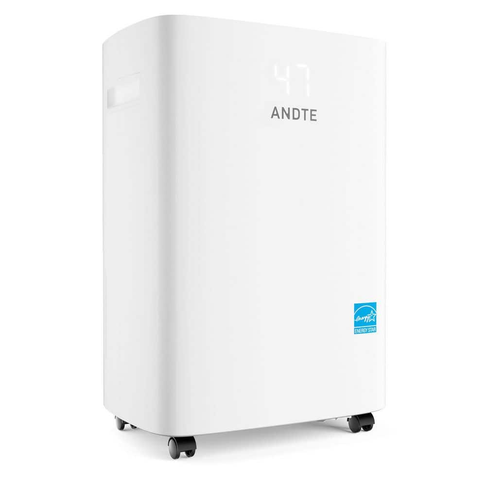 120 pt. 6500 sq.ft. Dehumidifier in White with Drain Hose, with Smart Humidity Control, Touch Control Panel price history on PriceWatchPro