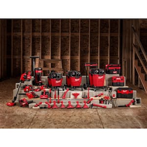 M18 FUEL 12 Gal. Cordless Dual-Battery Wet/Dry Shop Vac Kit with M18 Compact Blower