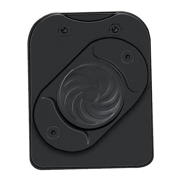 Black Magnetic Tool Holder Steel Magnetic Belt Clip Holster for Hammer, Screws, Pliers, Wrench, Drill Bits