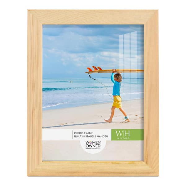 Wexford Home Woodgrain 6 in. x 8 in. Natural Wood Picture Frame