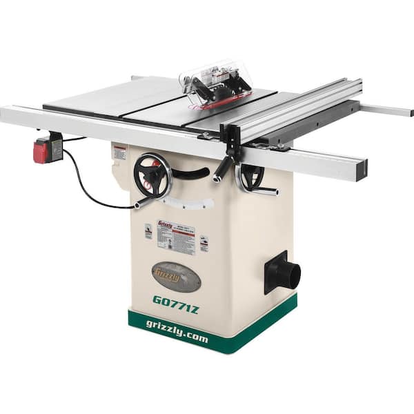 Grizzly Industrial 10 in. 2 HP 120-Volt Hybrid Table Saw with T-Shaped Fence