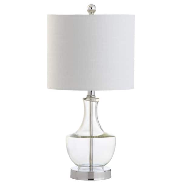 Clear Mini Glass Table Lamp, Small Clear Glass Table Lamps