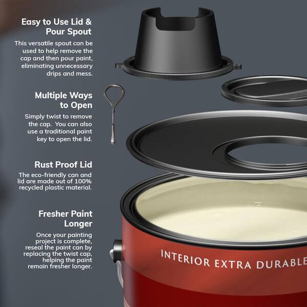 Behr Ultra 1 Gal 260f 7 Caramel Latte Extra Durable Satin Enamel Interior Paint Primer 775301 - How To Make Latte Color Paint
