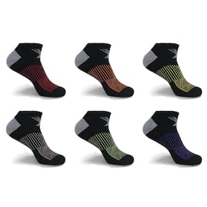 Active-Performance Ankle-Length Compression Socks (6-Pairs)