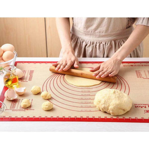 TheStriven Macaron Set Contiene Fino a 48 Macaron, Stampi in Silicone Macarons per Perfetti Macaron Tappetino da Forno in Silicone e Penna Tappetino Silicone Antiaderente per Decorare con 5 Ugelli