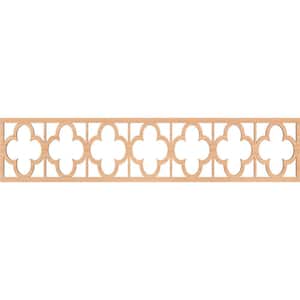Woodall Fretwork 0.25 in. D x 46.75 in. W x 10 in. L Hickory Wood Panel Moulding