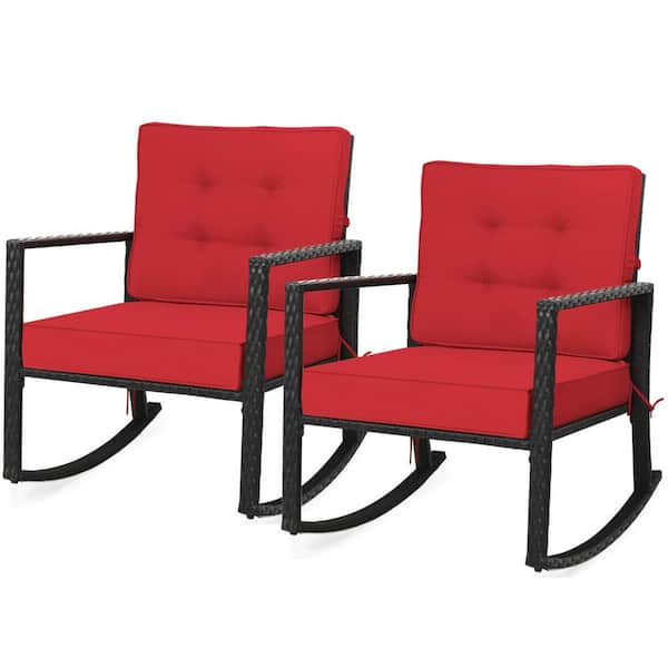 red patio chairs home depot