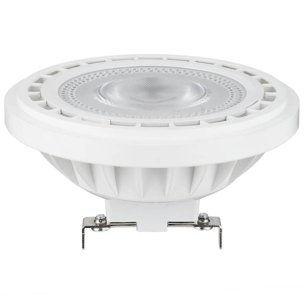 Bijdrage Gepensioneerde bon Sunlite 50-Watt Equivalent AR111 Aluminum Reflector G53 Base 24-Degree Spotlight  LED Light Bulb in Warm White 3000K (1-Bulb) HD02651-1 - The Home Depot