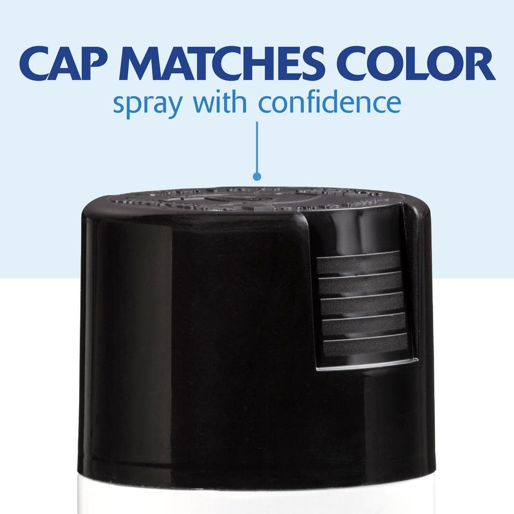 Rust-Oleum Painter's Touch 2X 12 oz. Semi-Gloss Black General Purpose ...