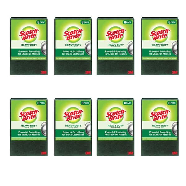 Commercial Size Heavy-Duty Scour Pad (64-Pack)