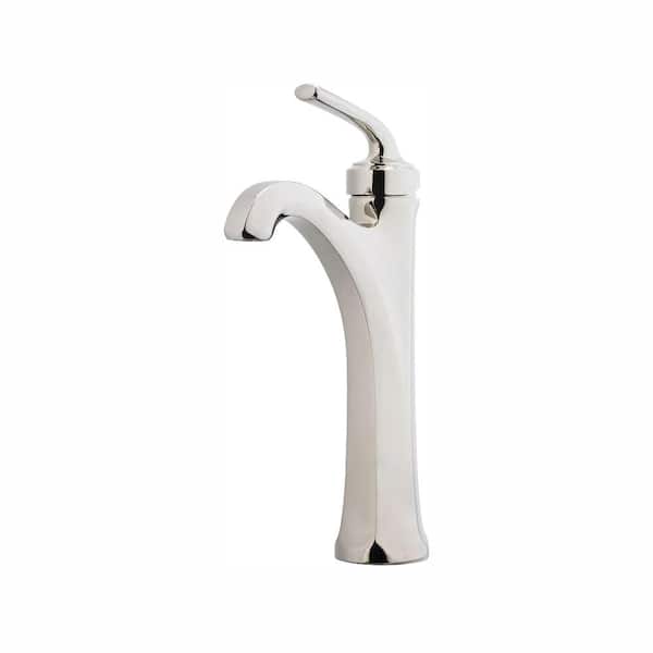 Pfister Arterra Single Hole Single-Handle Vessel Bathroom Faucet in Polished Nickel