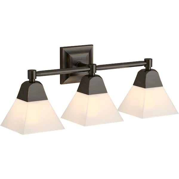 KOHLER Memoirs 3-Light Oil Rubbed Bronze Sconce