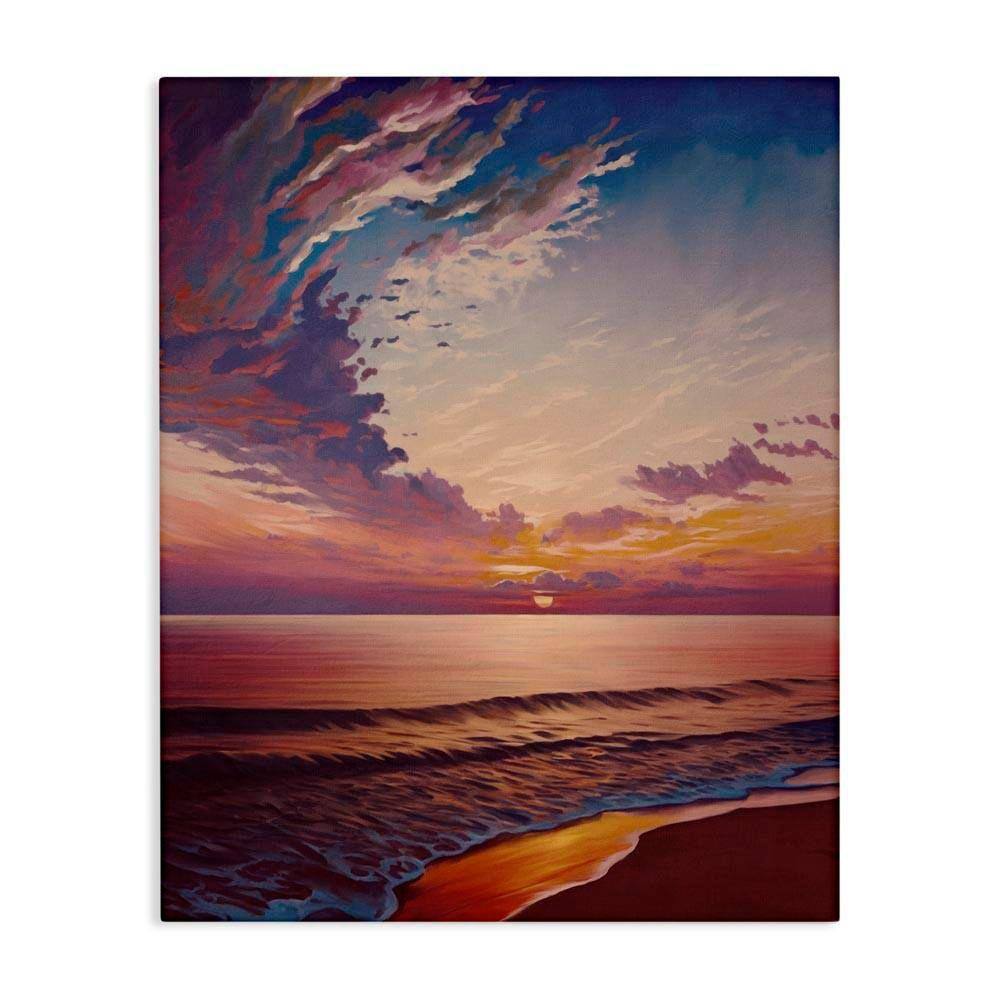 Stupell Industries Fabulous Sunset at Beach by Svetlana Aleynikova ...