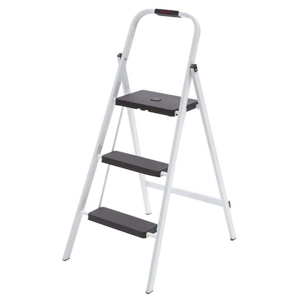 Unbranded 3-Step Steel Skinny Mini Step Stool Ladder