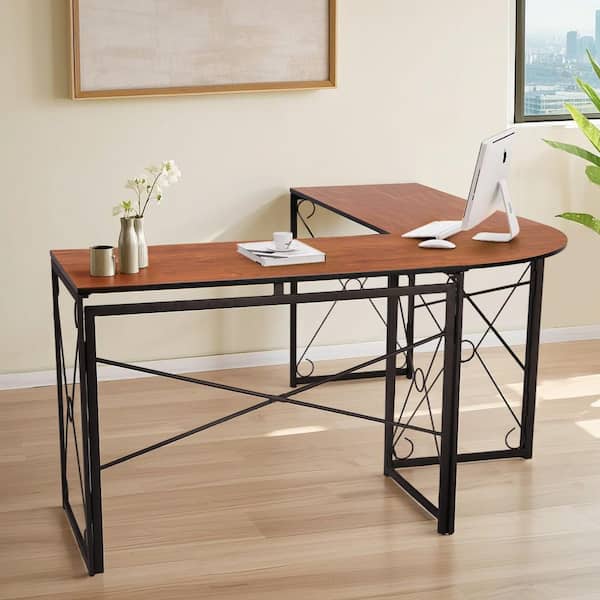 VECELO L Shaped Computer Corner Desk, 19.7 in. Large VECELO L Shaped Computer Corner Desk, 19.7 in. Large