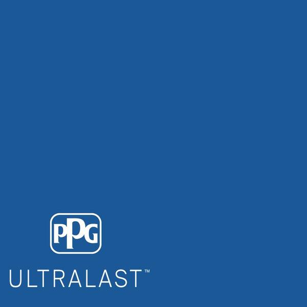 PPG UltraLast 1 gal. #PPG1242-7 Suddenly Sapphire Matte Interior Paint and Primer