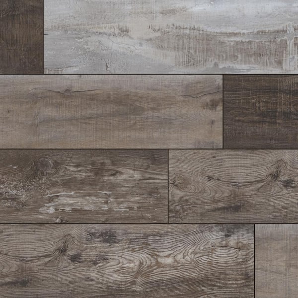 A&A Surfaces Hickory Lake 12 MIL x 9 in. x 60 in. Waterproof Click Lock Luxury Vinyl Plank Flooring (1166.88 sq. ft./Pallet)