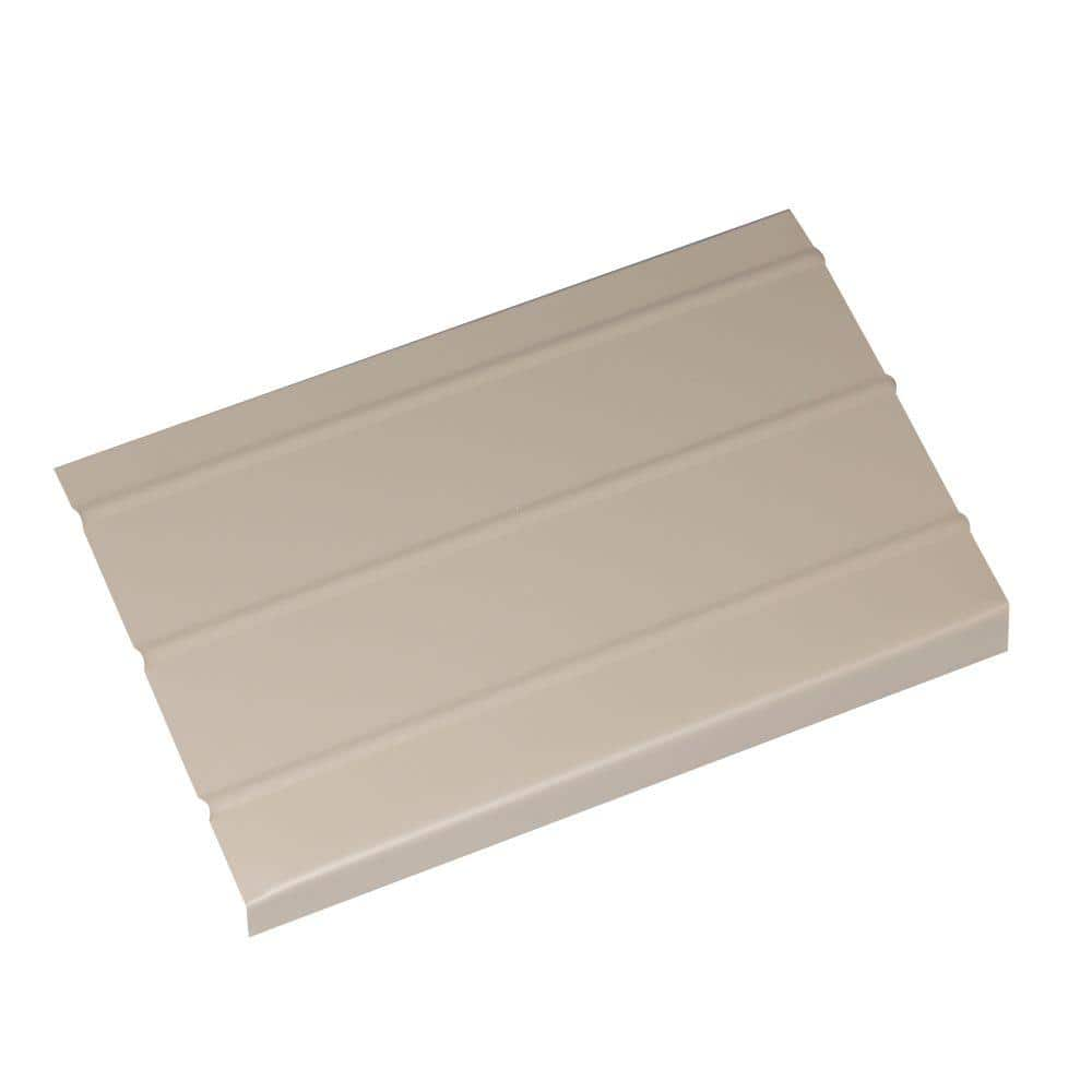 Amerimax Home Products 6 in. x 12 ft. Pebblestone Clay Aluminum Fascia ...