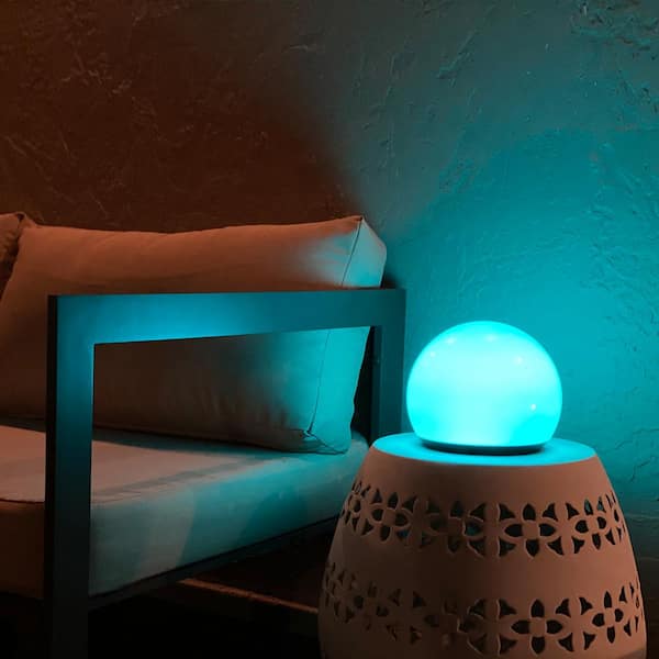 7′ Orb+ Smart Portable LED Light, Swirling Multi-Color Lighting, Indoor/ Outdoor, Touch-Control - Monster Illuminessence