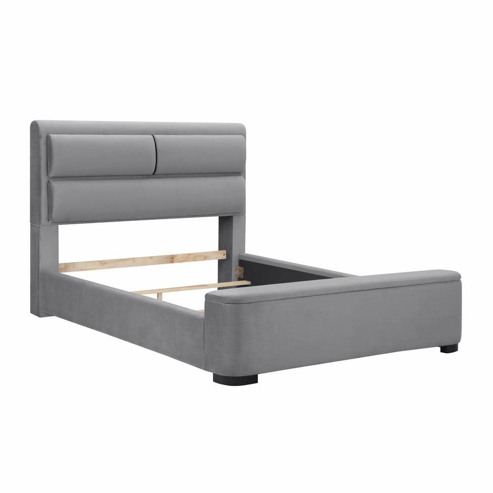 Claredon Gray Twin Panel Bed with Storage price history on PriceWatchPro