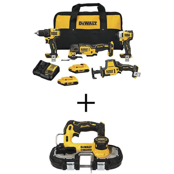 Reviews for DEWALT ATOMIC 20V MAX Cordless Brushless 4 Tool Combo Kit