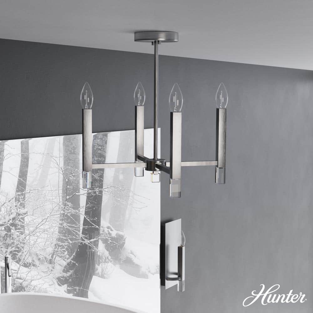 Sunjai 4-Light Brushed Nickel Candlestick Pendant Light price history on PriceWatchPro