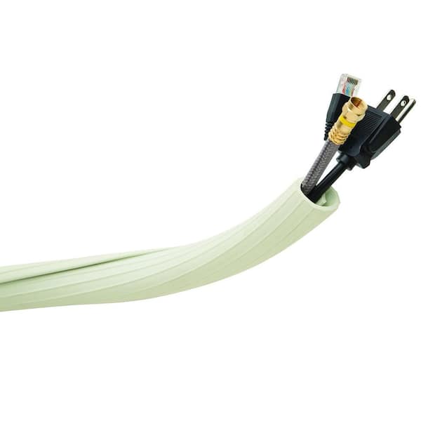 UT Wire Cord Channel 10ft. White