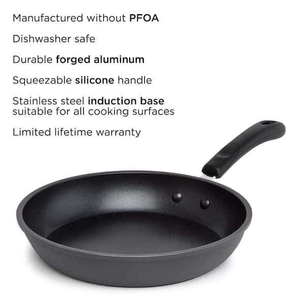 Ecolution Elements Non-Stick 11” Fry Pan and 2Qt. Saucepan (Green