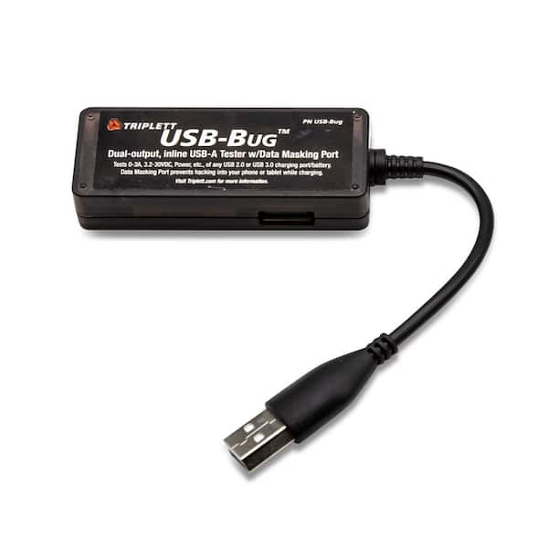 Triplett USB Cargador USB Bug-Monitor peso de 2.7 OZ.