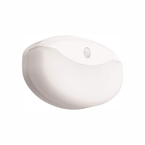 Lithonia Lighting 7 in. White LED Motion Sensor Flush Mount Closet Light