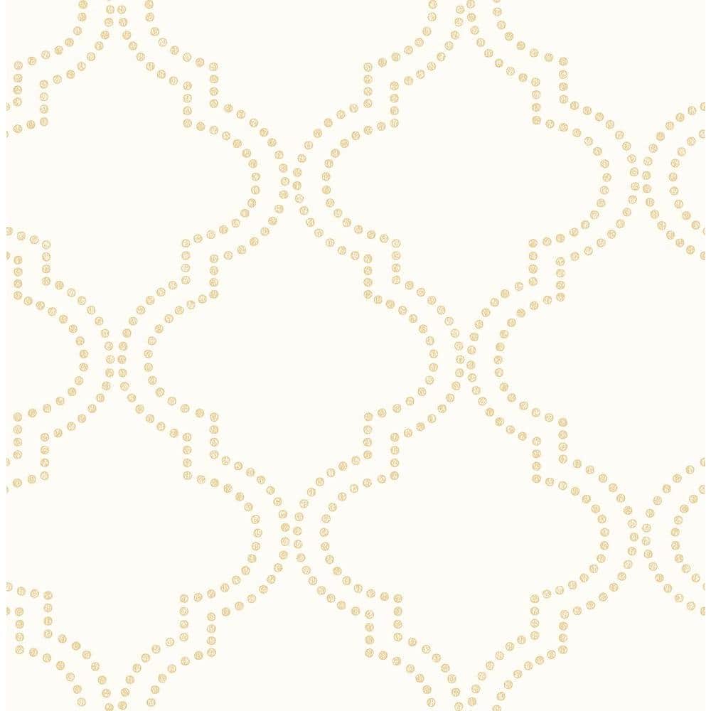 A Street Prints Tetra Cream Quatrefoil Cream Wallpaper Sample 2625 A Street Prints Tetra Cream Quatrefoil Cream Wallpaper Sample 2625