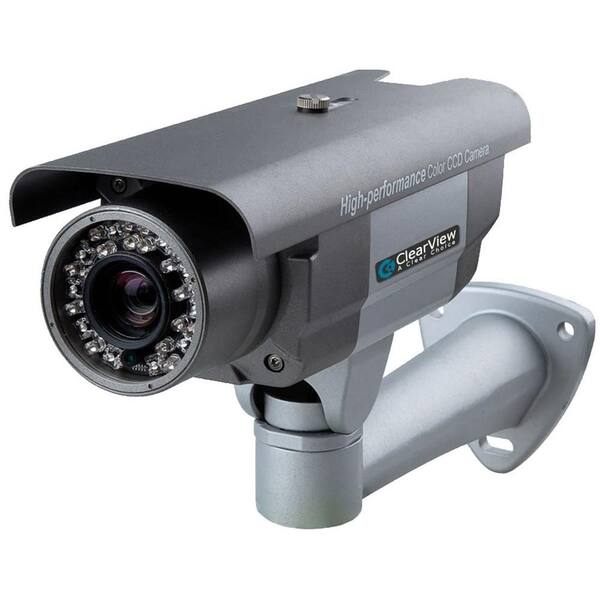 ClearView Wired 700 TVL Indoor/Outdoor 960H 5 to 50 mm 180 ft. IR Range Vary-Focal Surveillance Camera