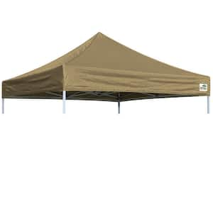 USA Pop Up 10 ft. x 10 ft. Replacement Canopy Tent Top Cover, Instant Ez Canopy Top Cover ONLY(khaki