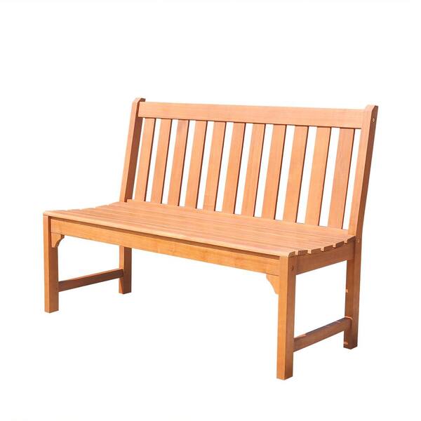 Vifah Malibu 4 ft. Armless Patio Bench