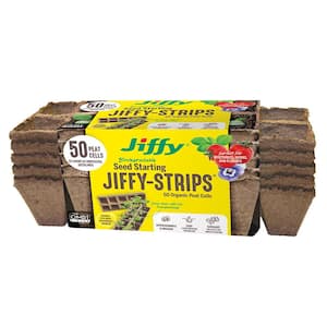 Peat Strips Seed Starter Kit - 50 Pots