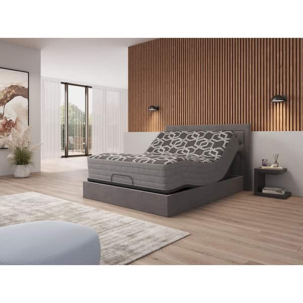 Classic Series Medium Twin XL Plush Foam 12 in. Bed-in-a-Box Mattress