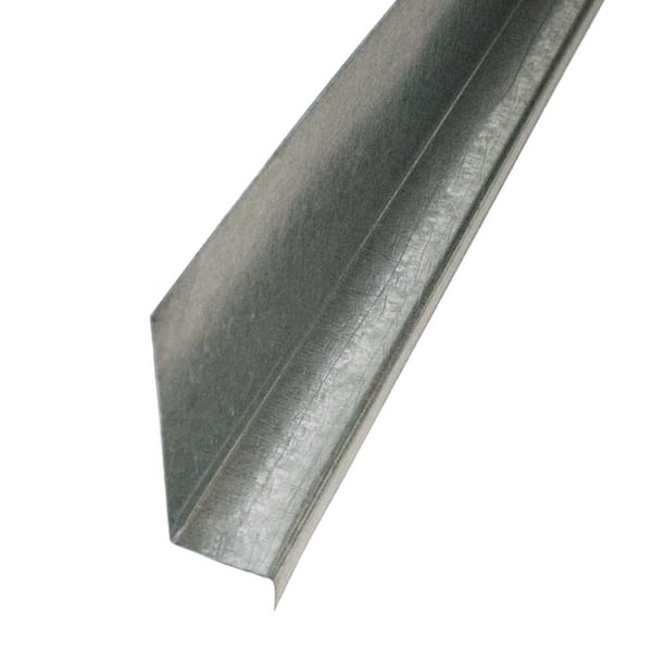 Gibraltar Building Products 3/8 in. x 10 ft. Galvanized Steel Z Bar Flashing