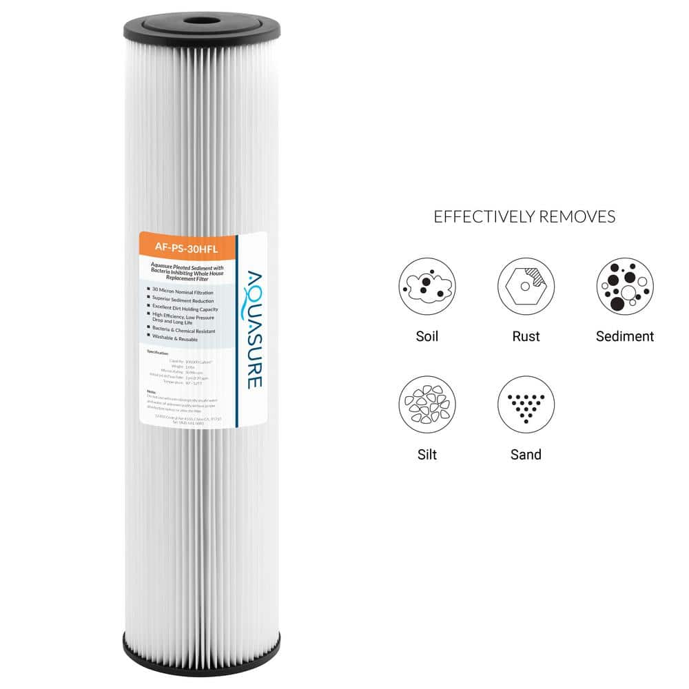Aquasure Quantum Series Multi-Stage UV Water Filter Replacement Kit