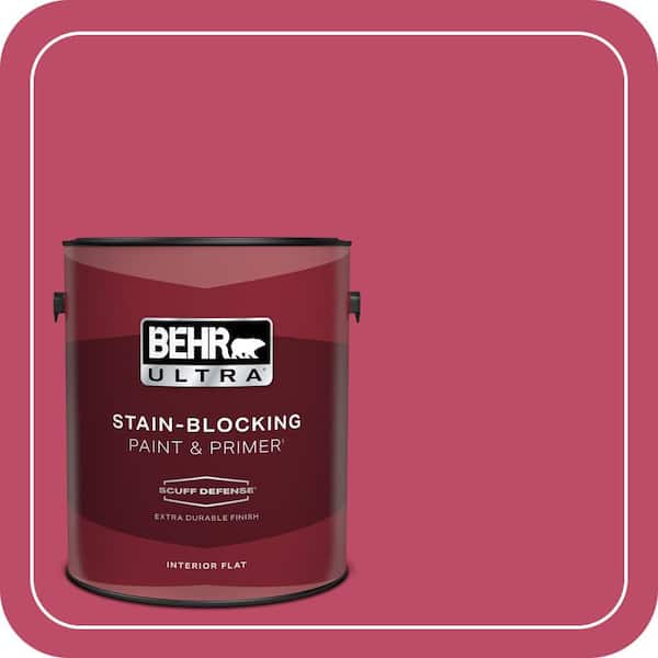 BEHR ULTRA 1 gal. #S-G-110 Orchid Rose Extra Durable Flat Interior Paint & Primer