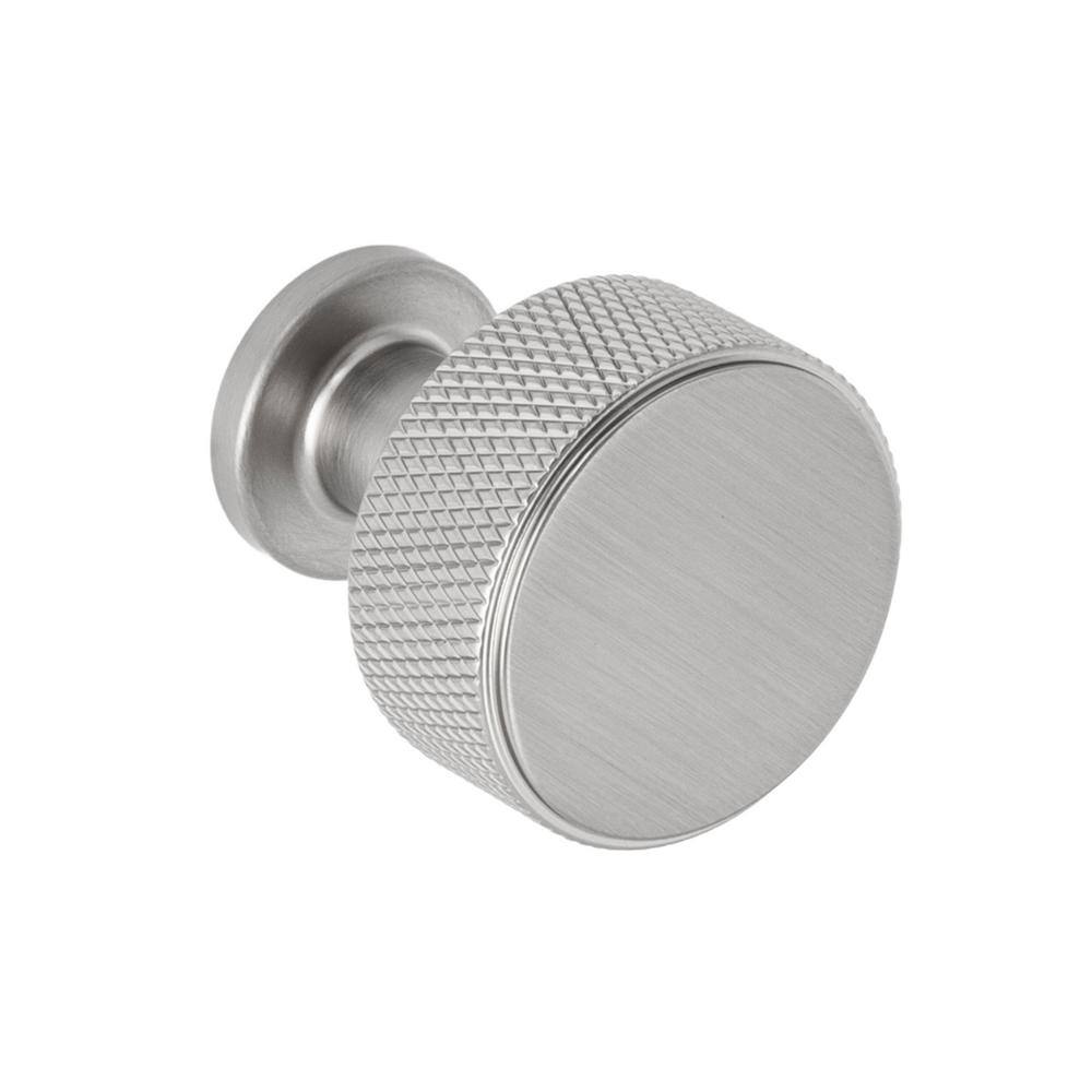 Sumner Street Home Hardware Kent Knurled 1-1/8 in. Satin Nickel Cabinet ...