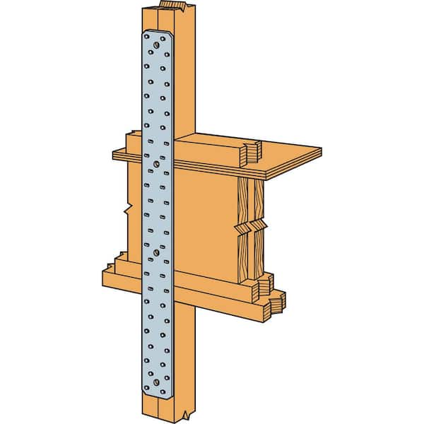 MSTC 40-1/4 in. 16-Gauge Galvanized Medium Strap