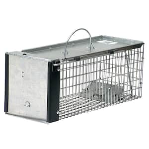 X-Small 1-Door Professional Live Animal Cage Trap for Rat, Squirrel, Chipmunk, and Weasel