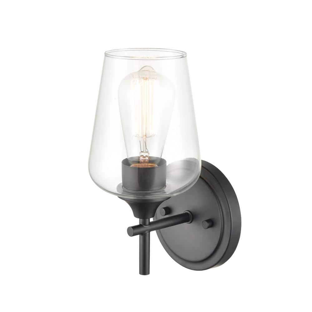 Ashford Bronze and Black 10" Outdoor Wall Sconce